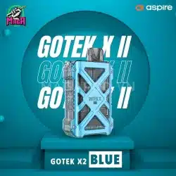 Aspire GoTek X II Pod Kit - Máy Gotek X V2 17 Aspire GoTek X II Pod Kit Máy Gotek X V2 Màu BLUE Magapod.vn