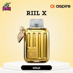 Aspire Riil X Pod Kit Rill X Pod Chính Hãng Màu Gold Magapod.vn