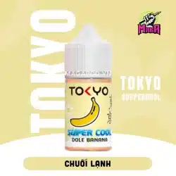 Tinh Dầu Saltnic Tokyo E Juice Super Cool 35MG - 50MG 37 Bảng Vị Tinh Dầu Saltnic Tokyo E Juice Super Cool 35MG 50MG Vị Chuối Lạnh Magapod.vn