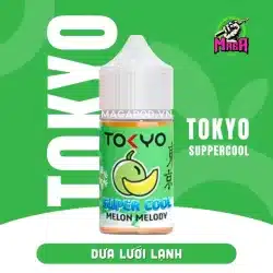 Tinh Dầu Saltnic Tokyo E Juice Super Cool 35MG - 50MG 30 Bảng Vị Tinh Dầu Saltnic Tokyo E Juice Super Cool 35MG 50MG Vị Dưa Lưới Lạnh Magapod.vn