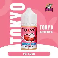 Tinh Dầu Saltnic Tokyo E Juice Super Cool 35MG - 50MG 28 Bảng Vị Tinh Dầu Saltnic Tokyo E Juice Super Cool 35MG 50MG Vị Vải Lạnh Magapod.vn