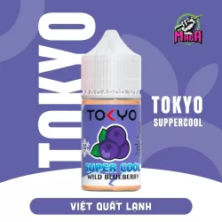 Tinh Dầu Saltnic Tokyo E Juice Super Cool 35MG - 50MG 25 Bảng Vị Tinh Dầu Saltnic Tokyo E Juice Super Cool 35MG 50MG Vị Việt Quất Lạnh Magapod.vn