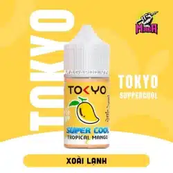 Tinh Dầu Saltnic Tokyo E Juice Super Cool 35MG - 50MG 24 Bảng Vị Tinh Dầu Saltnic Tokyo E Juice Super Cool 35MG 50MG Vị Xoài Lạnh Magapod.vn