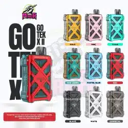 Bảng màu Máy Aspire GoTek X II Pod Kit Máy Gotek X V2 Magapod.vn