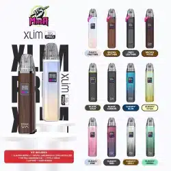 Bảng màu Máy OXVA Xlim Pro (V3) Pod Kit Xlim Pro Chính Hãng Màu Gleamy Green Magapod.vn