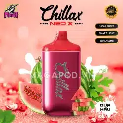 CHILLAX NEO X 10000 Puffs Pod Vị Dưa Hấu Đôi Magapod.vn