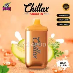 CHILLAX NEO X 10000 Puffs Pod Vị Dưa Lưới Magapod.vn
