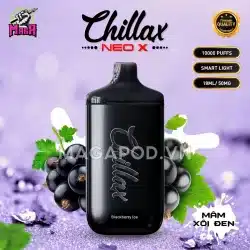 CHILLAX NEO X 10000 Puffs Pod Vị Mâm Xôi Đen Magapod.vn