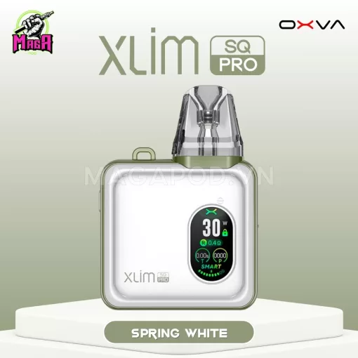 OXVA Xlim SQ Pro Pod Kit Màu SPRING WHITE Magapodvn