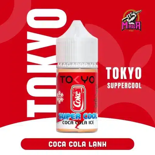 Tinh Dầu Saltnic Tokyo E Juice Super Cool 35MG 50MG Vị Coca Cola Lạnh Magapod.vn