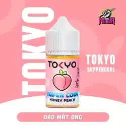 Tinh Dầu Saltnic Tokyo E Juice Super Cool 35MG - 50MG 34 Tinh Dầu Saltnic Tokyo Honey Peach Đào Mật Ong Magapod.vn