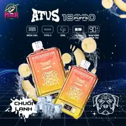 ATVS WARSHIP 18000 Puffs vị Chuối Lạnh Magapod.vn