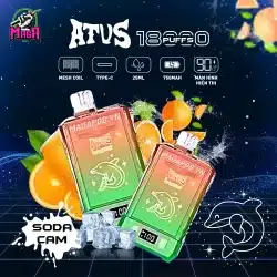 ATVS WARSHIP 18000 Puffs vị Sodacam Magapod.vn