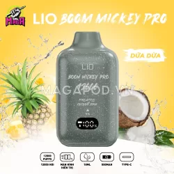 Lio Boom Mickey Pro 12000 Puffs by IJOY Vị Dứa Dừa Magapod.vn