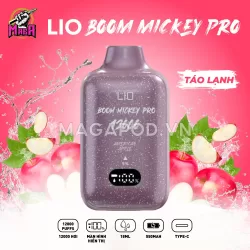 Lio Boom Mickey Pro 12000 Puffs by IJOY Vị Táo Lạnh Magapod.vn