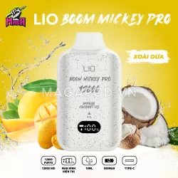 Lio Boom Mickey Pro 12000 Puffs by IJOY Vị Xoài Dừa Magapod.vn