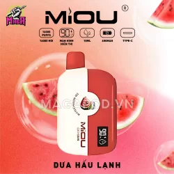 Miou 16000 Puffs Miou 16K Pod 16.000 Hơi Vị Dưa Hấu Lạnh Magapod.vn