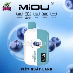 Miou 16000 Puffs Miou 16K Pod 16.000 Hơi Vị Việt Quất Lạnh Magapod.vn