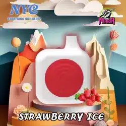 Pod 1 lần NYC 9500 Puffs Pod 1 lần giá rẻ Vị Dâu Lạnh Magapod.vn