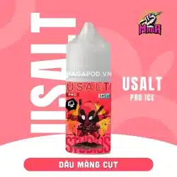 Tinh Dầu Saltnic Usalt Pro Ice E Juice 30ml 50MG Vị Dâu Măng Cụt Magapod.vn