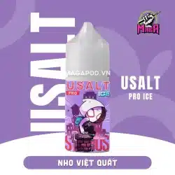 Tinh Dầu Saltnic Usalt Pro Ice E Juice 30ml 50MG Vị Nho Việt Quất Magapod.vn