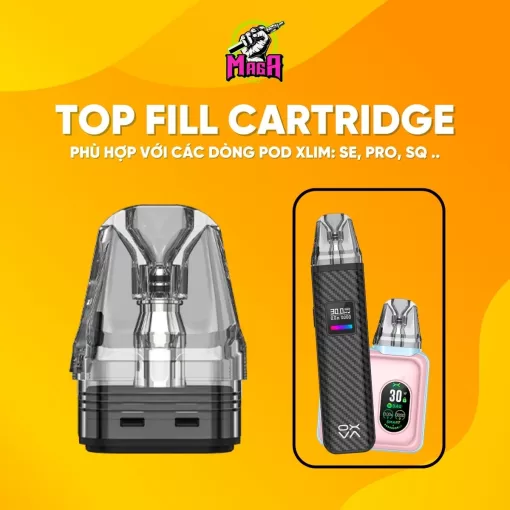 Đầu Xlim Top Fill Top Fill Cartridge For Xlim Series Magapod.vn