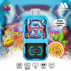 Pod 1 Lần Morandi 20000 Puffs Pod Morandi 20K hơi hương vị mát lạnh Vị Kiwi Chanh Dây Magapod.vn