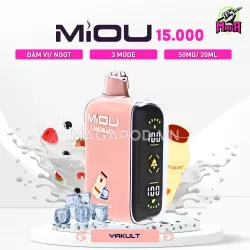 Pod Miou 15000 Puffs Miou 15K 3 Mode tuỳ chỉnh Vị Sữa chua Yakult Magapod.vn