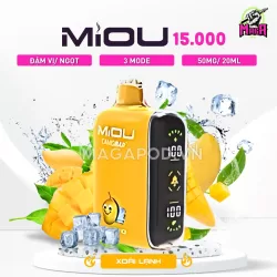 Pod Miou 15000 Puffs Miou 15K 3 Mode tuỳ chỉnh Vị Xoài Lạnh Magapod.vn