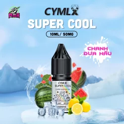 Tinh dầu Saltnic Cymlx Super Cool 10ml - Cymlx Jam Lab Juice 10ml/50MG 20 Tinh dầu Saltnic Cymlx Super Cool 10ml Cymlx Jam Lab Juice 10ml 50MG Vị Chanh Dưa Hấu Magapod.vn