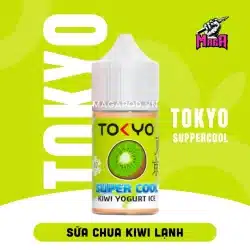 Tinh Dầu Saltnic Tokyo E Juice Super Cool 35MG - 50MG 41 Bảng Vị Tinh Dầu Saltnic Tokyo E Juice Super Cool 35MG 50MG Vị Sữa Chua Kiwi Lạnh Magapod.vn