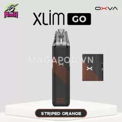 OXVA Xlim GO Pod Kit 30W Hàng Chính Hãng Màu Striped Orange Magapod.vn