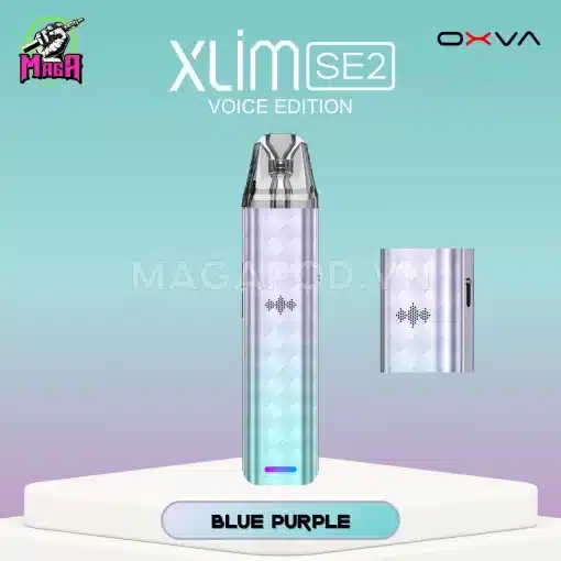 OXVA Xlim SE 2 Pod Kit 30W Hàng Chính Hãng Màu Blue Purple Magapod.vn