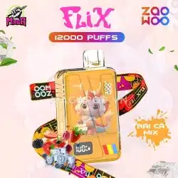 Pod Flix Zaowoo 12000 Puffs Pod 1 lần Fzix 12K Flix 12K Pod Vị Trái Cây Mix Magapod.vn