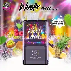 Pod IJOY Woofr 15000 Puffs - Ijoy Woofr 15K hơi 20 Pod IJOY Woofr 15000 Puffs Ijoy Woofr 15K hơi Vị Mâm Xôi Dứa Kiwi magapod.vn