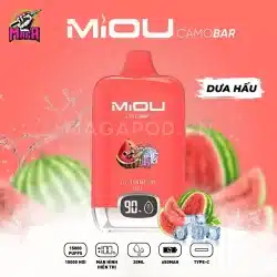 Pod Miou 15000 Puffs - Miou 15K Pod Camobar 15.000 Hơi 21 Pod Miou 15000 Puffs Miou 15K Pod Camobar 15.000 Hơi Disposable Pod Vị Dưa Hấu Magapod.vn