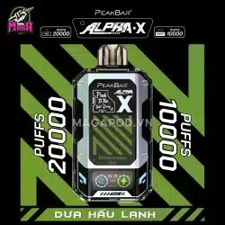 Pod Alpha X 20000 Puffs - Alpha X 20K - Disposable Pod 13 Pod Alpha X 20000 Puffs Alpha X 20K Vị Dưa Hấu Lạnh Magapod.vn