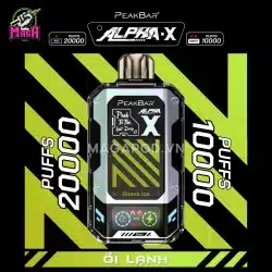 Pod Alpha X 20000 Puffs - Alpha X 20K - Disposable Pod 18 Pod Alpha X 20000 Puffs Alpha X 20K Vị Ổi Lạnh Magapod.vn