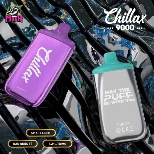 Pod 1 lần Chillax 9000 Puffs Chillax Pod Chillax Vape Magapod.vn