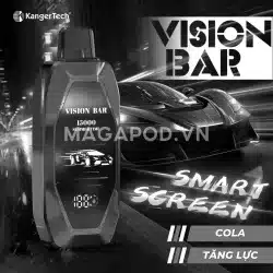 Pod 1 lần Vision Bar 20000 hơi Vị Cola Vision Bar 20K Vị Tăng Lực Magapod.vn