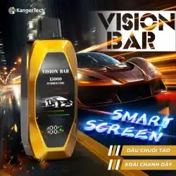 Pod 1 lần Vision Bar 20000 hơi Vị Dâu Chuối Táo Vision Bar 20K Vị Xoài Chanh Dây Magapod.vn