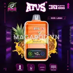 Pod ATVS 30000 Puffs ATVS Warship ATVS30K Vị Dứa Lạnh Magapod.vn