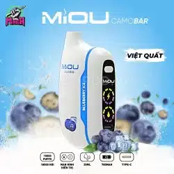 Pod Miou V5 18000 Puffs - Miou Pod 18K hơi 15 Pod Miou V5 18000 Puffs Miou Pod 18K hơi Vị Việt Quất Magapod.vn
