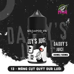 Tinh Dầu Daddy Juice Saltnic 30MG 50MG No.13 Măng Cụt Quýt Dưa Lưới Magapod.vn