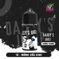 Tinh Dầu Daddy Juice Saltnic 30MG 50MG No.15 Mẵng Cầu Kiwi Magapod.vn