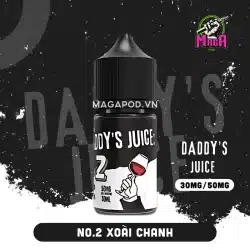 Tinh Dầu Daddy Juice Saltnic 30MG 50MG No.2 Xoài Chanh Magapod.vn