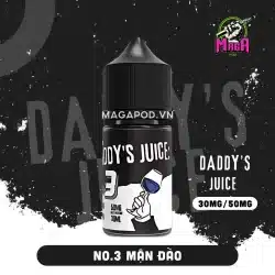Tinh Dầu Daddy Juice Saltnic 30MG 50MG No.3 Mận Đào Magapod.vn