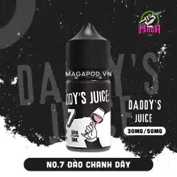 Tinh Dầu Daddy Juice Saltnic 30MG 50MG No.7 Đào Chanh Dây Magapod.vn