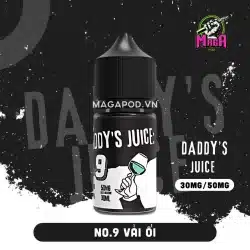 Tinh Dầu Daddy Juice Saltnic 30MG 50MG No.9 Vải Ổi Magapod.vn