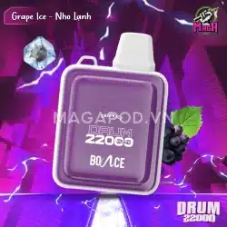 Bounce Drum 22000 Puffs Pod Bounce Vape 22K Vị Nho Magapod.vn